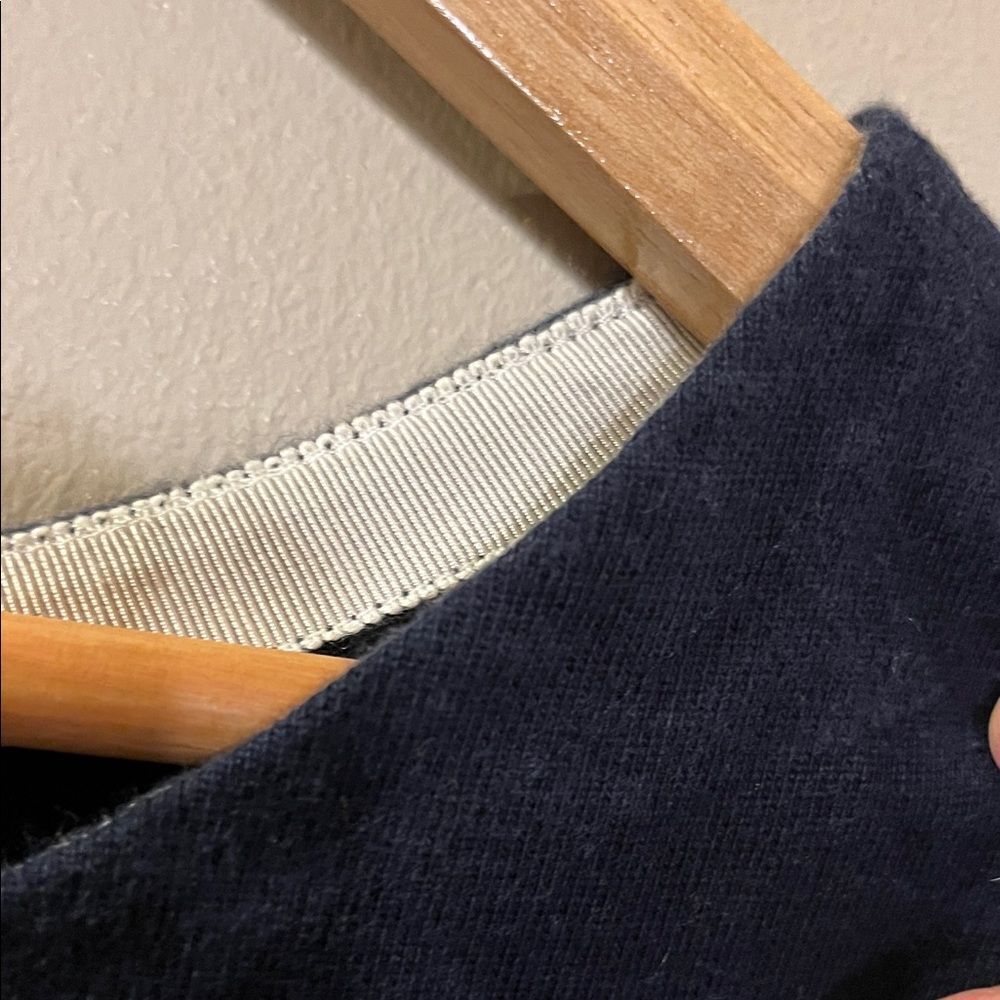 Navy and White Striped Long Sleeve Tee - Picture 5 of 10